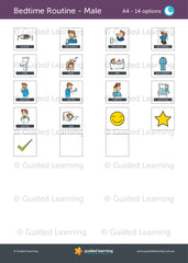 Bedtime Routine Chart For Kids