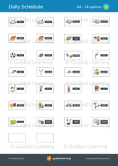 Daily Schedule Routine Chart For Kids
