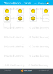 Morning Routine Chart For Kids