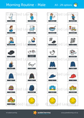 Morning Routine Chart For Kids