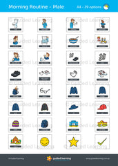 Morning Routine Chart For Kids