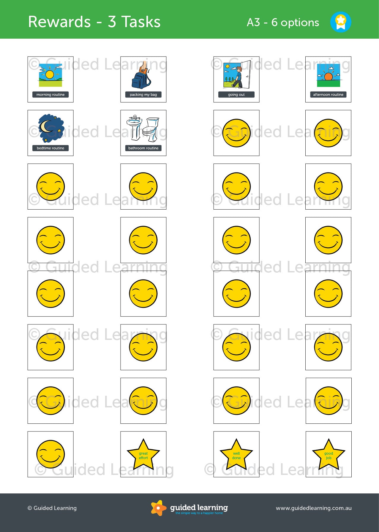 Rewards Chart For Kids