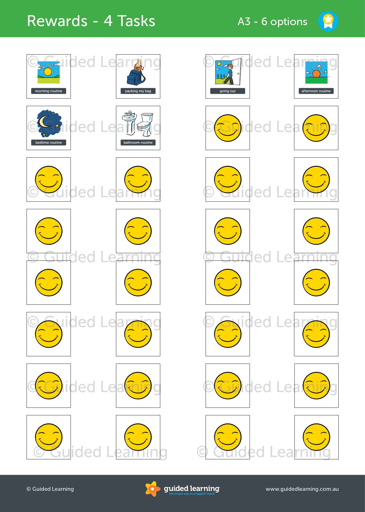 Rewards Chart For Kids