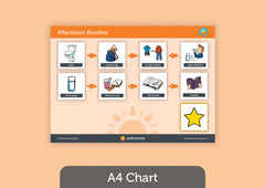 Afternoon Routine Chart For Kids