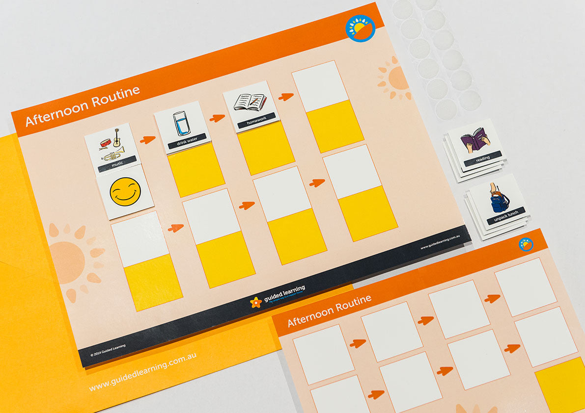 Afternoon Routine Chart For Kids
