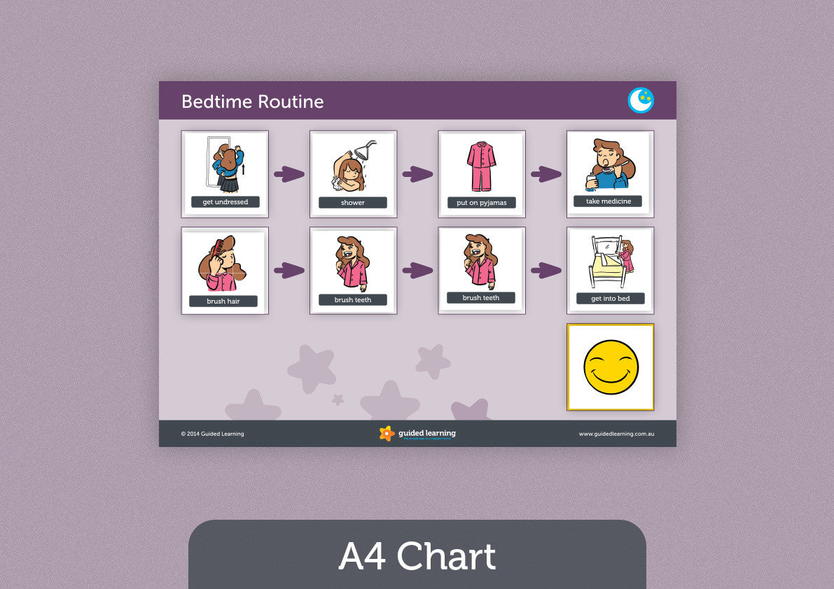 Bedtime Routine Chart For Kids