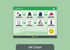 Going Out Routine Chart For Kids